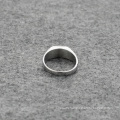 2021 New Signet Ring Personality Fashion Ring 7mm Width Stainless Steel Jewelry Silver Jewelry Rings